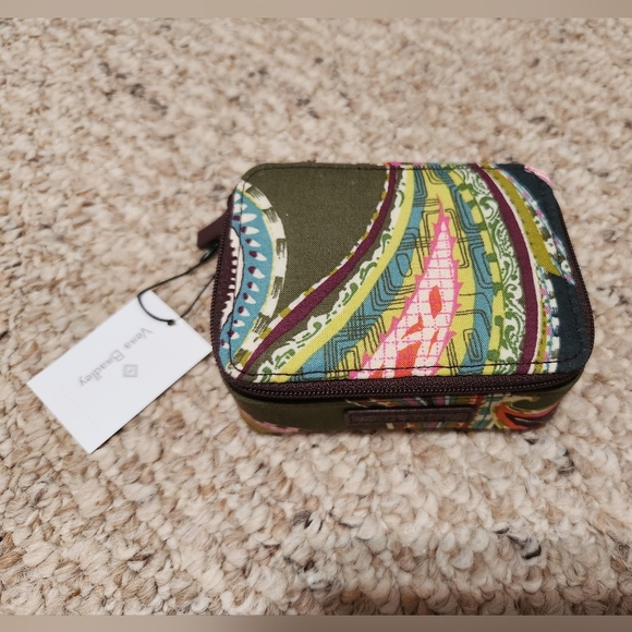 Vera Bradley Travel Pill Case in Heirloom Paisley - Picture 2 of 5